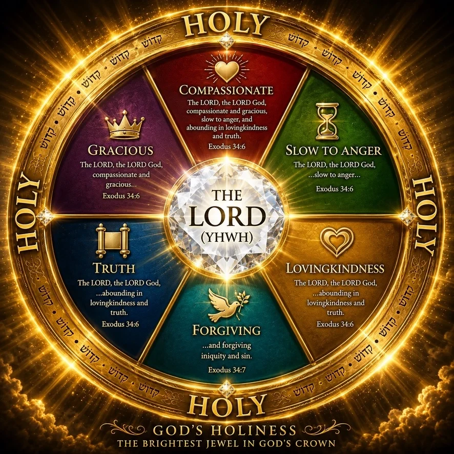 The Divine Attributes of God — God's Holiness: The Brightest Jewel in God's Crown